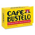 Caf Bustelo, Espresso Style Dark Roast Ground Coffee, Vacuum-Packed 10 oz. Brick