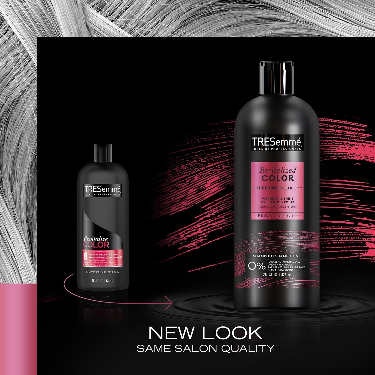 TRESemme Revitalize Color Daily Shampoo, Hibiscus Essence, 28 fl oz