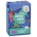 Pampers Easy Ups PJ Masks Training Pants Toddler Boys Size 4T/5T 18 Count
