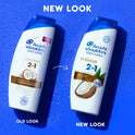 Head & Shoulders 2 in 1 Dandruff Shampoo and Conditioner, Coconut, 12.5 oz