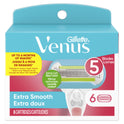 Venus Extra Smooth Women's Razor Blade Refills, 6 Count