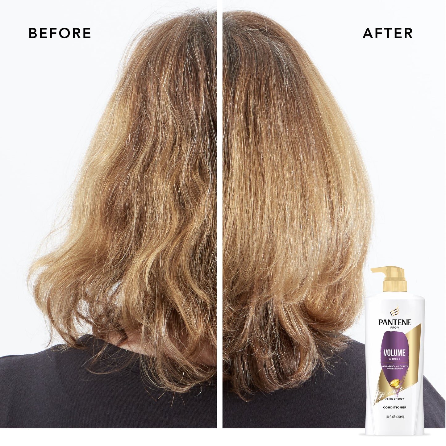 Pantene Pro-V Volume and Body Conditioner, Volumizing, 16.0oz