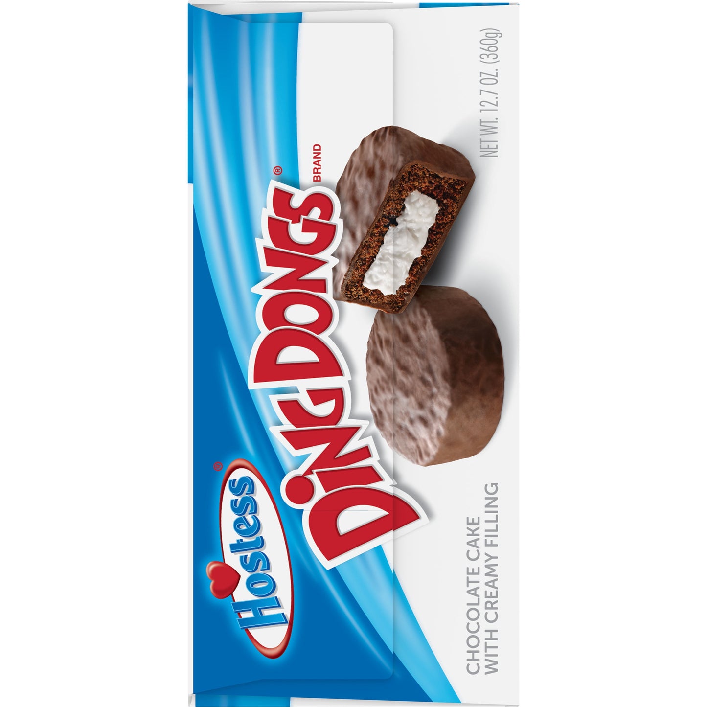 Hostess Chocolate Ding Dongs Snack Cakes - 12.70 oz, 10 Count