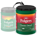Folgers Decaf Coffee, Ground Coffee, Classic Medium Roast, 9.6 Ounce Canister