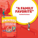 Lunchables Extra Cheese Pizza Kids Lunch Meal Kit, 10.6 oz Box