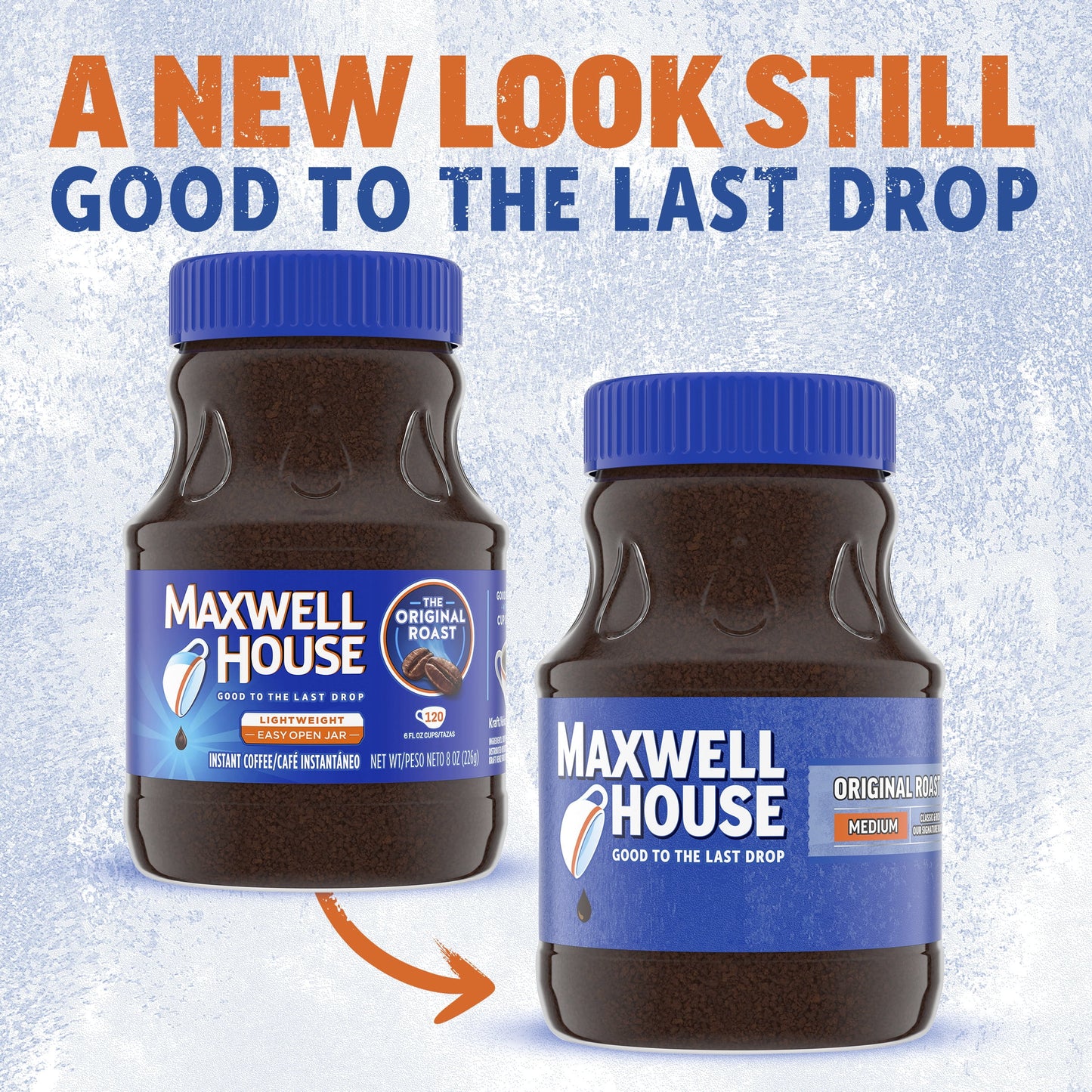 Maxwell House The Original Roast Instant Coffee, 8 oz Jar