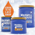Maxwell House Light Roast Breakfast Blend Ground Coffee, 25.6 oz. Canister