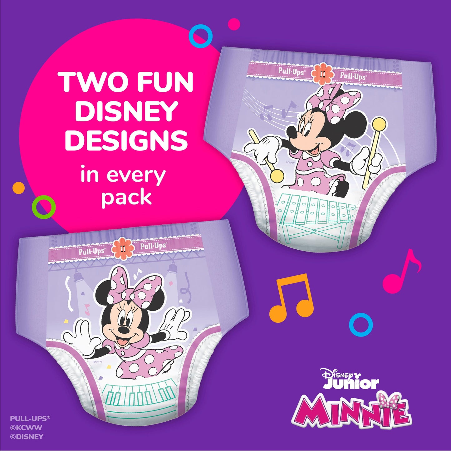 Pull-Ups Girls' Potty Training Pants, 3T-4T, 92 Count
