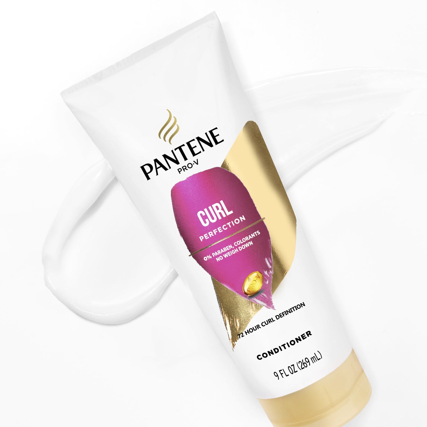 Pantene Pro-V Curl Perfection Conditioner, Nourishing, 9.0 oz