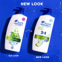 Head & Shoulders 2 in 1 Dandruff Shampoo and Conditioner, Green Apple, 28.2 oz