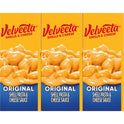 Velveeta Shells and Cheese Original Macaroni and Cheese Dinner, 3 ct Pack, 12 oz Boxes