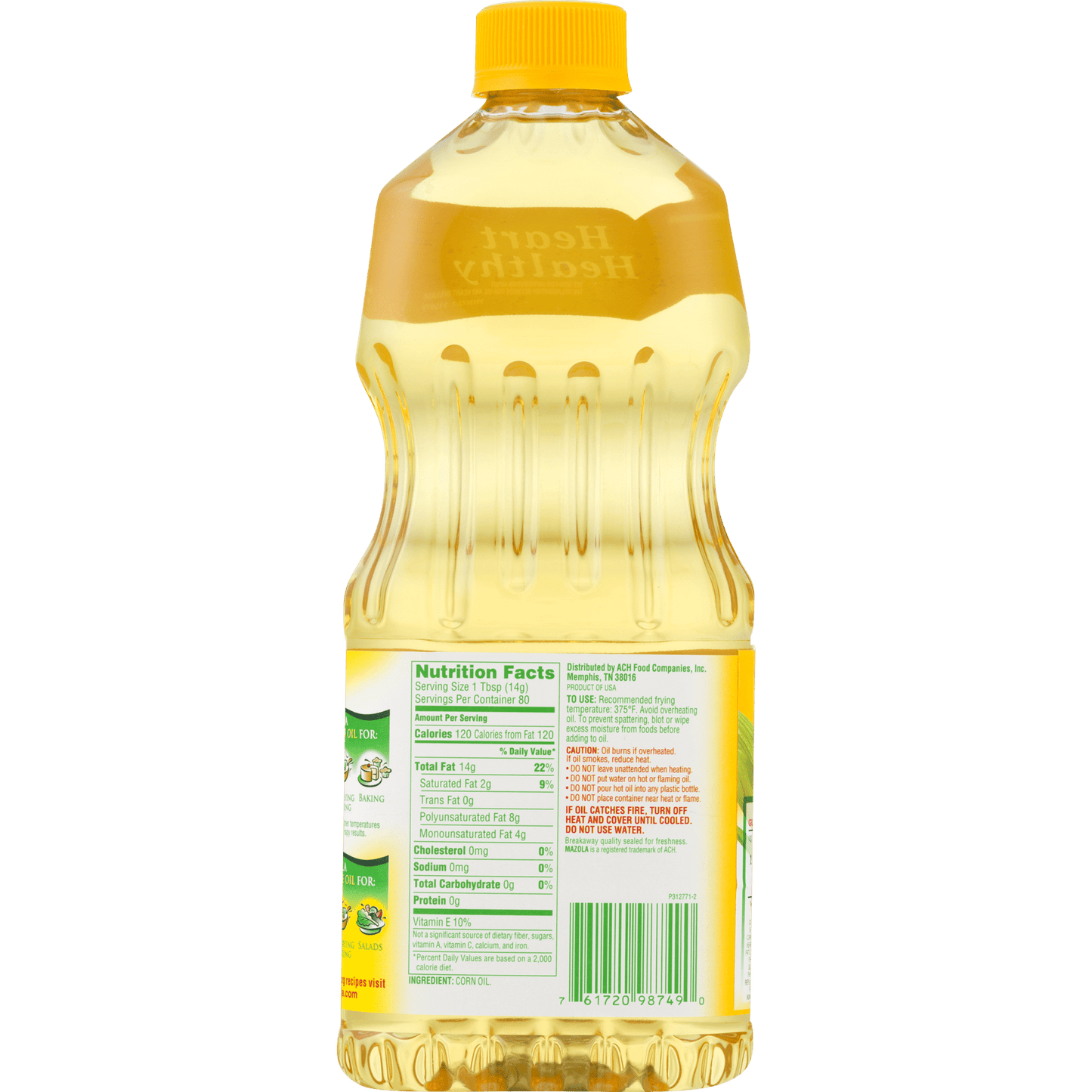 Mazola Corn Oil, 40 fl oz
