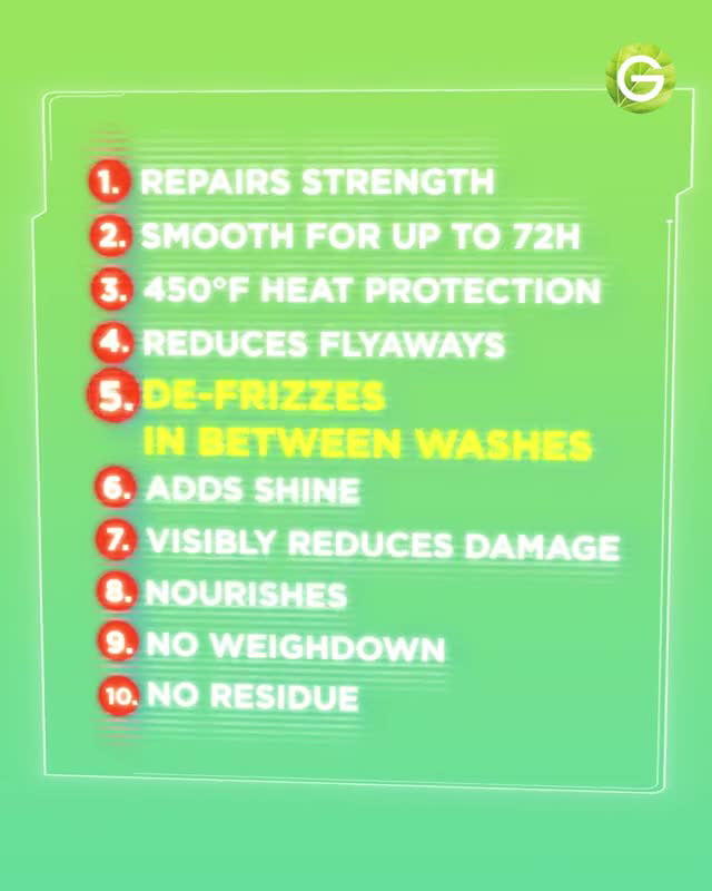 Garnier Fructis Sleek and Shine 10 in 1 Hairspray with Plant Keratin, 8.1 fl oz