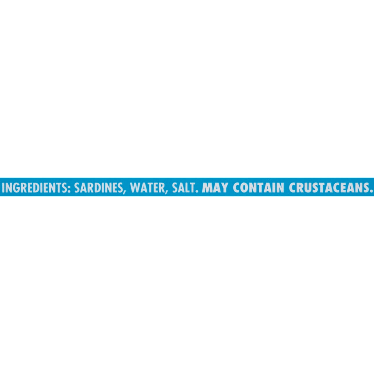 Beach Cliff Sardines in Water, 3.75 oz Can, Shelf Stable Canned Wild Caught Sardine, High in Protein