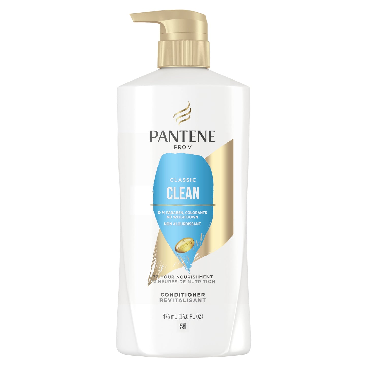 Pantene Pro-V Classic Clean Conditioner, Shine Enhancing, 16.0 fl oz