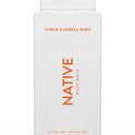 Native Natural Body Wash, Citrus & Herbal Musk, Sulfate Free, Paraben Free, 18 oz