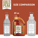 Gold Peak Real Brewed Tea Unsweetened, Black Iced Tea Drink, 89 fl oz
