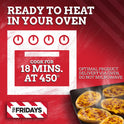 TGI Fridays Loaded Cheddar & Bacon Potato Skins Frozen Snacks & Appetizers, 13.5 oz Box Regular