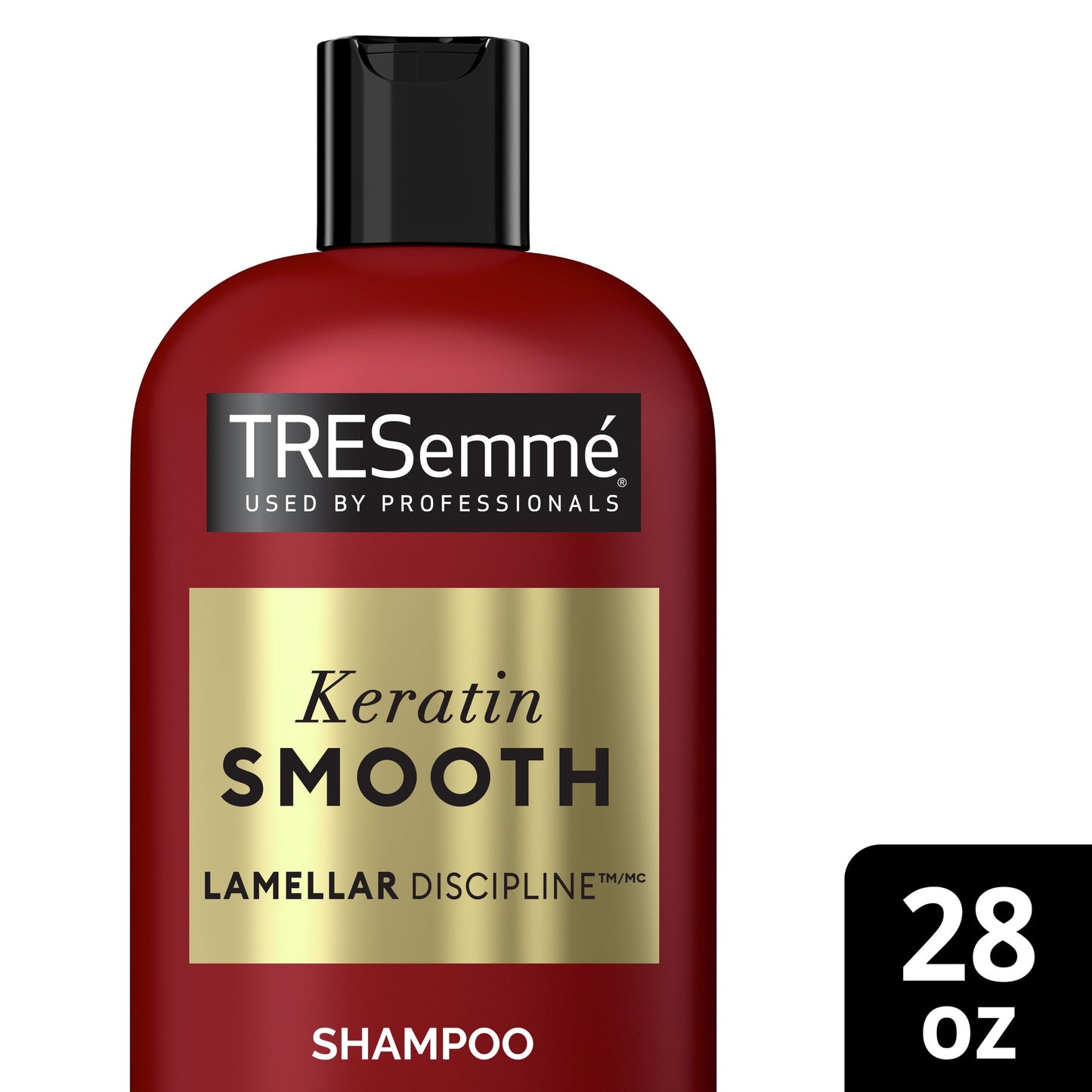 TRESemme Keratin Smooth Daily Shampoo Formulated with Lamellar-Discipline All Hair Types, 28 fl oz