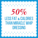 Miracle Whip Light Mayo-like Dressing Jar, 15 fl oz