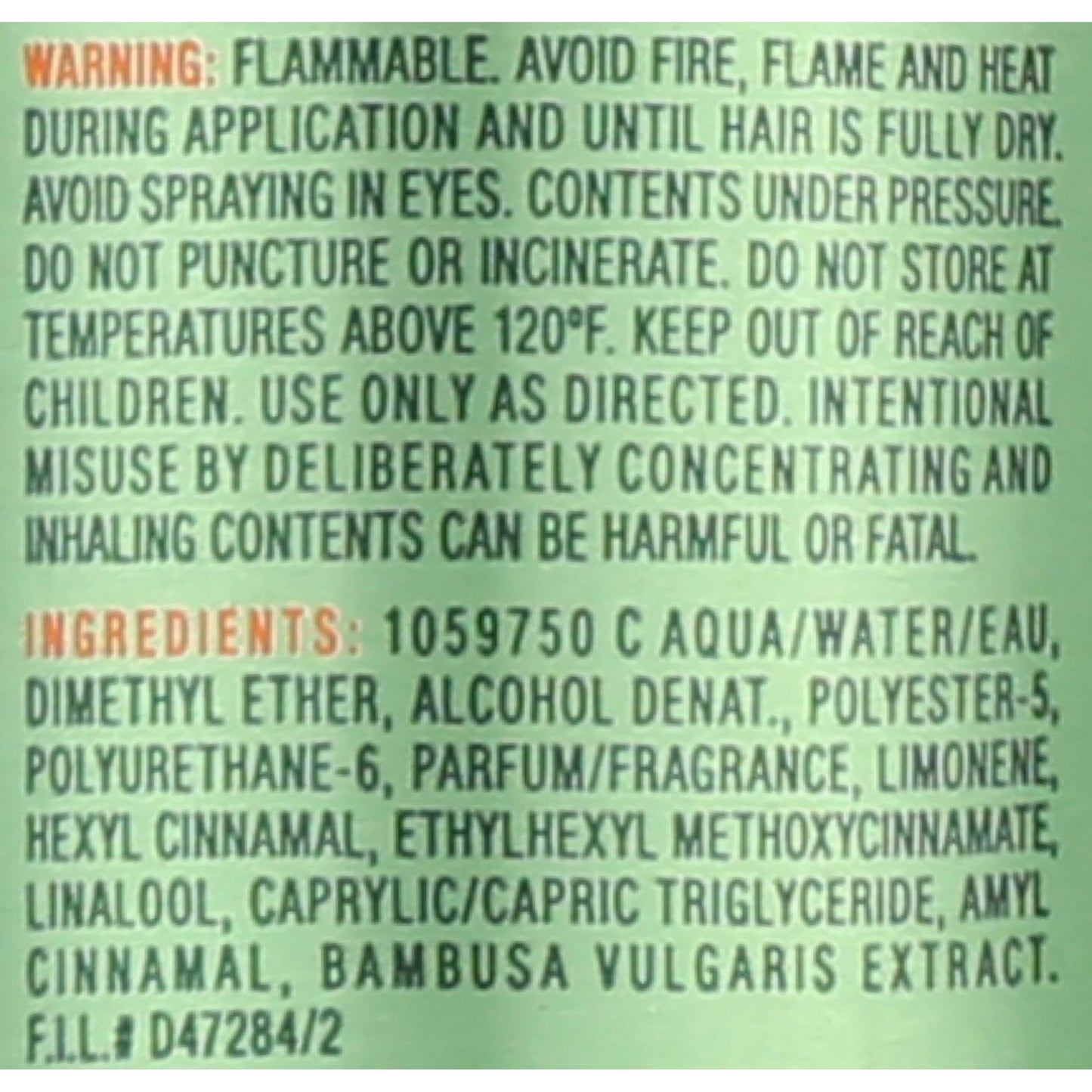 Garnier Fructis Style Sleek & Shine Anti-Humidity Hairspray, Ultra Strong Hold, 8.25 oz