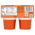 Jell-O Original Orange Jello Cups Gelatin Snack, 4 Ct Cups
