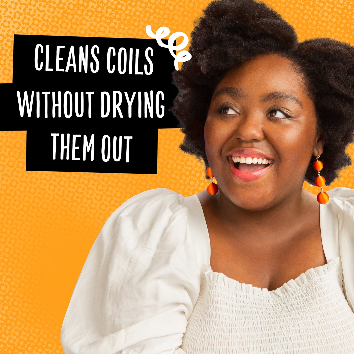 Aussie Miracle Coils Sulfate-Free Shampoo, All Hair Types, Macadamia Nut Oil, Paraben Free, 16 fl oz