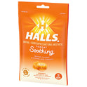HALLS Throat Soothing Honey Cough Drops, 30 Drops