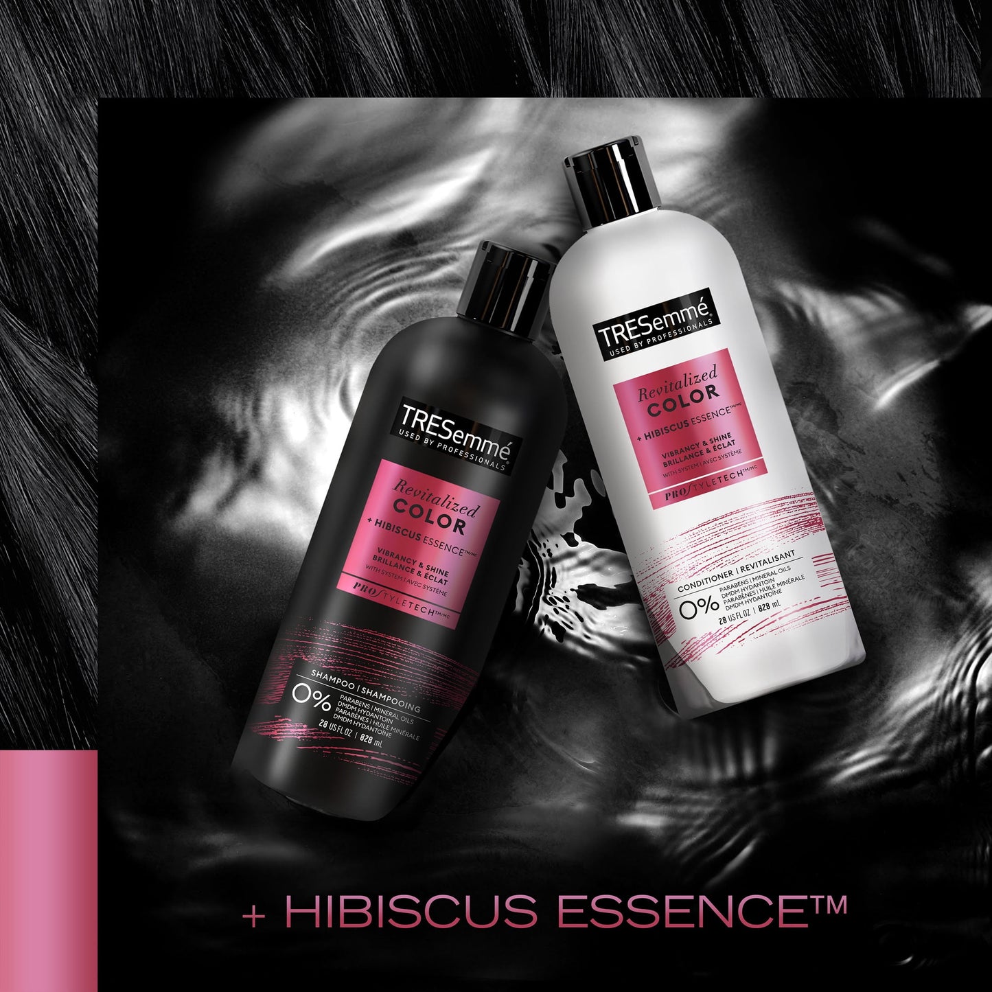 TRESemme Revitalize Color Daily Shampoo, Hibiscus Essence, 28 fl oz