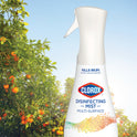 Clorox Disinfectant Mist, Multi-Surface Spray, Lemongrass Mandarin, 16 fl oz