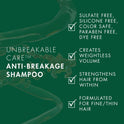 Nexxus Unbreakable Care Anti Breakage Daily Shampoo with Biotin, 16.5 fl oz