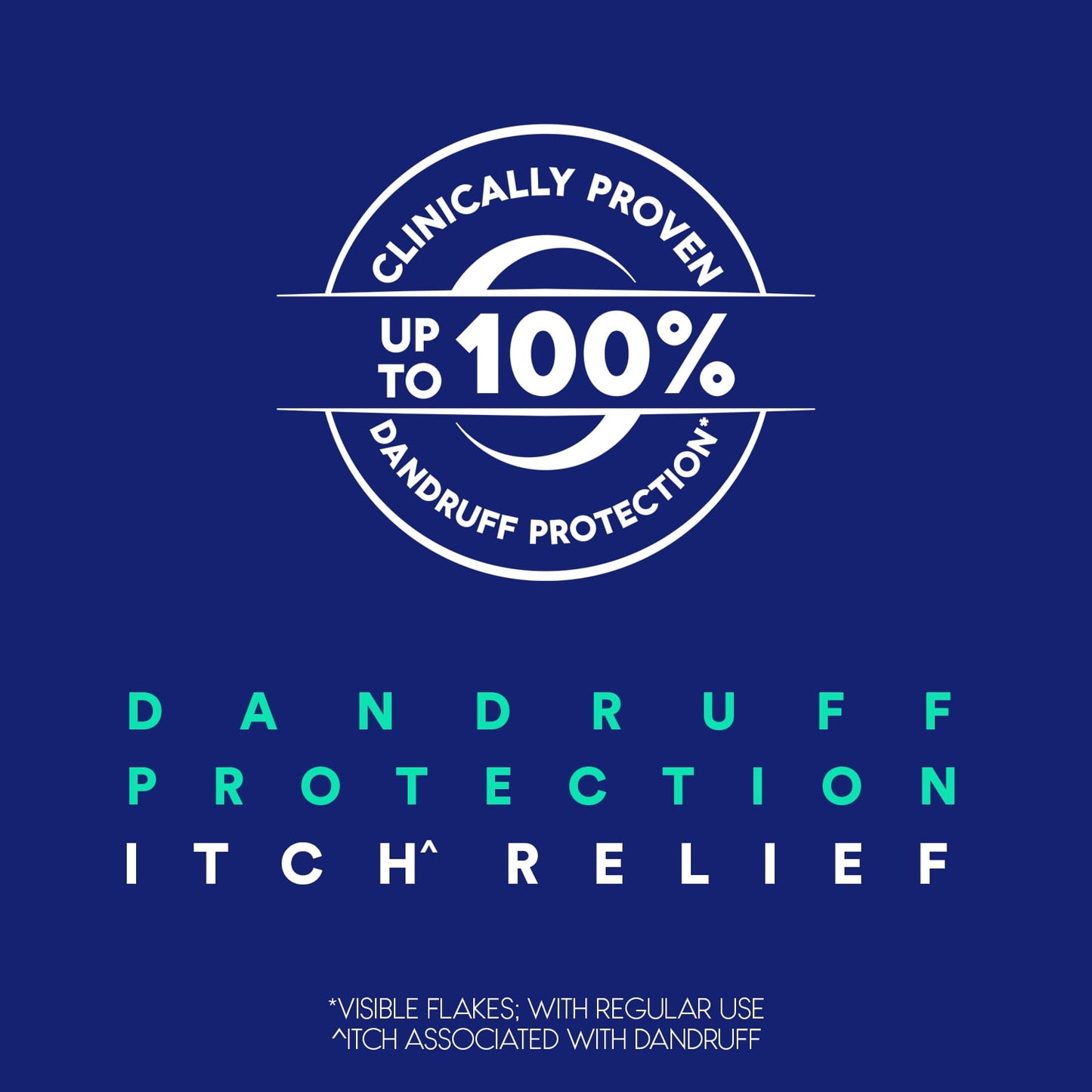 Head & Shoulders Anti Dandruff Shampoo, Clinical Itch Relief for Dry Scalps, 13.5 fl oz