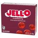 Jell-O Cranberry Artificially Flavored Gelatin Dessert Mix, 3 oz Box