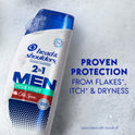 Head & Shoulders Men's 2 in 1 Dandruff Shampoo and Conditioner, Old Spice Pure Sport, 20.7 fl oz