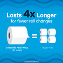 Cottonelle Ultra Clean Toilet Paper, 24 Mega Rolls, 312 Sheets Per Roll (7,488 Total)