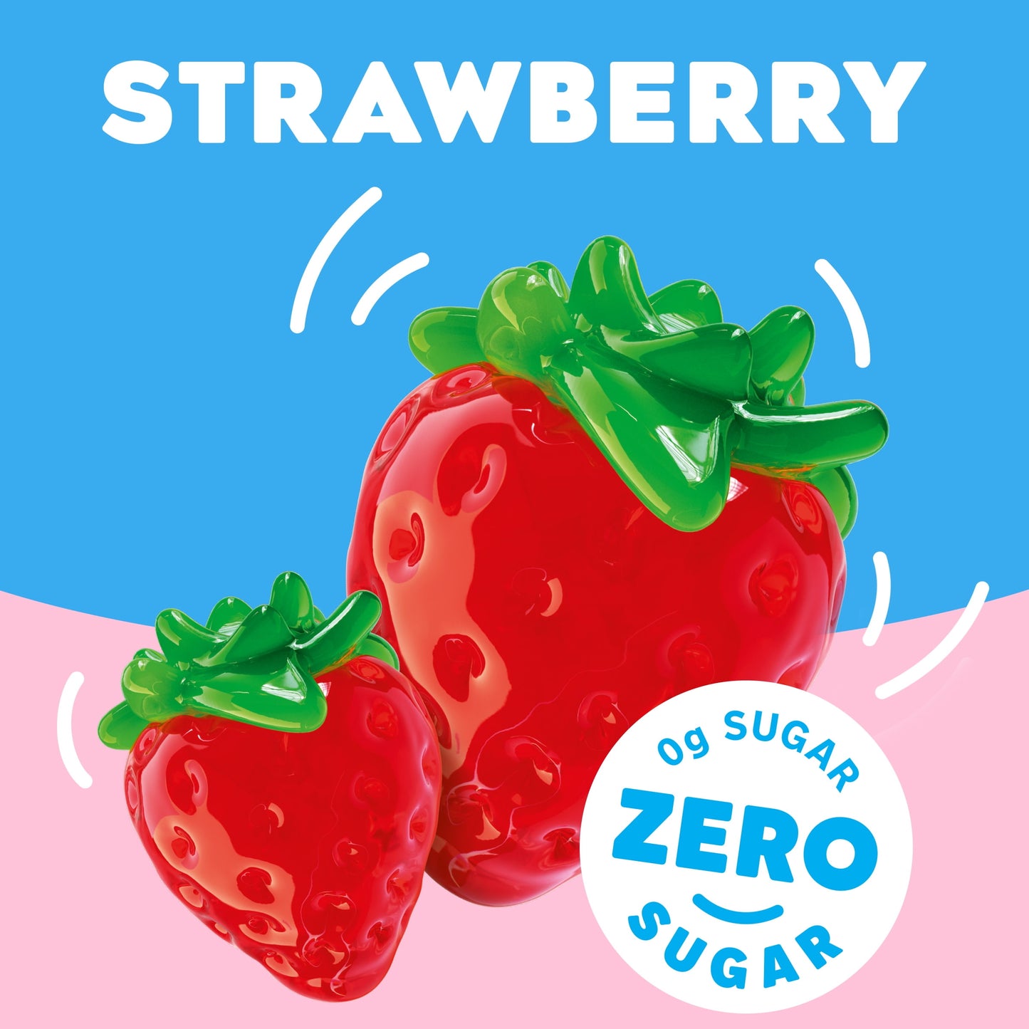 Jell-O Strawberry Sugar Free Jello Cups Gelatin Snack Value Pack, 8 Ct Cups