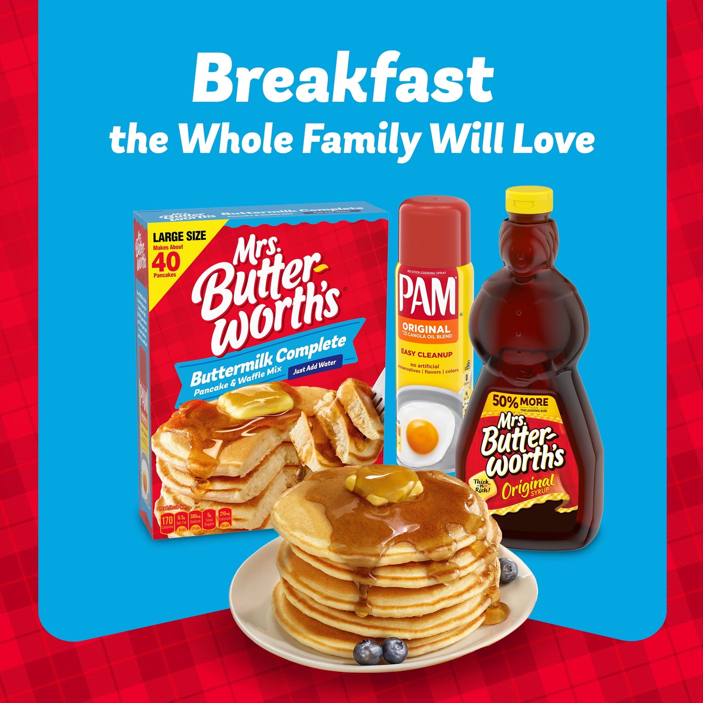 Mrs. Butterworth's Original Thick and Rich Pancake Syrup, 36 oz.