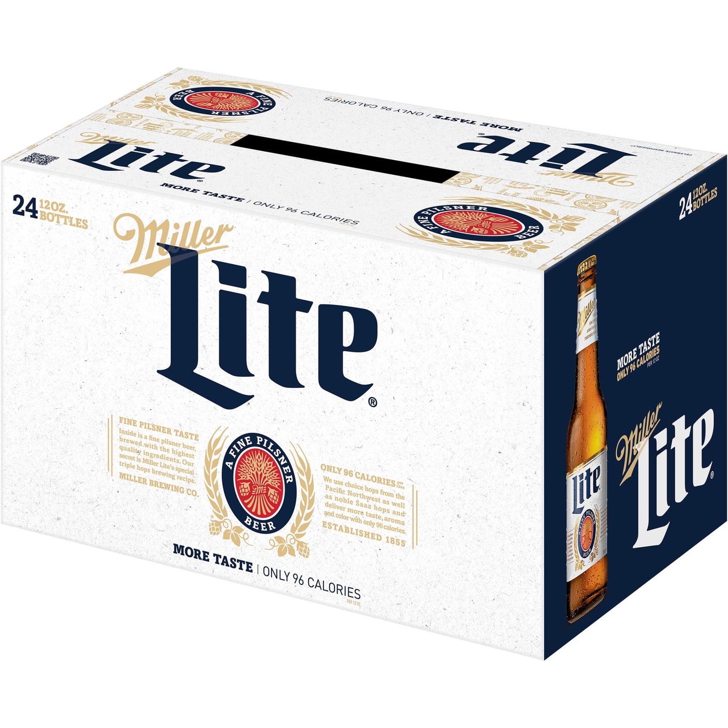 Miller Lite Lager Beer, 24 Pack, 12 fl oz Bottles, 4.2% ABV