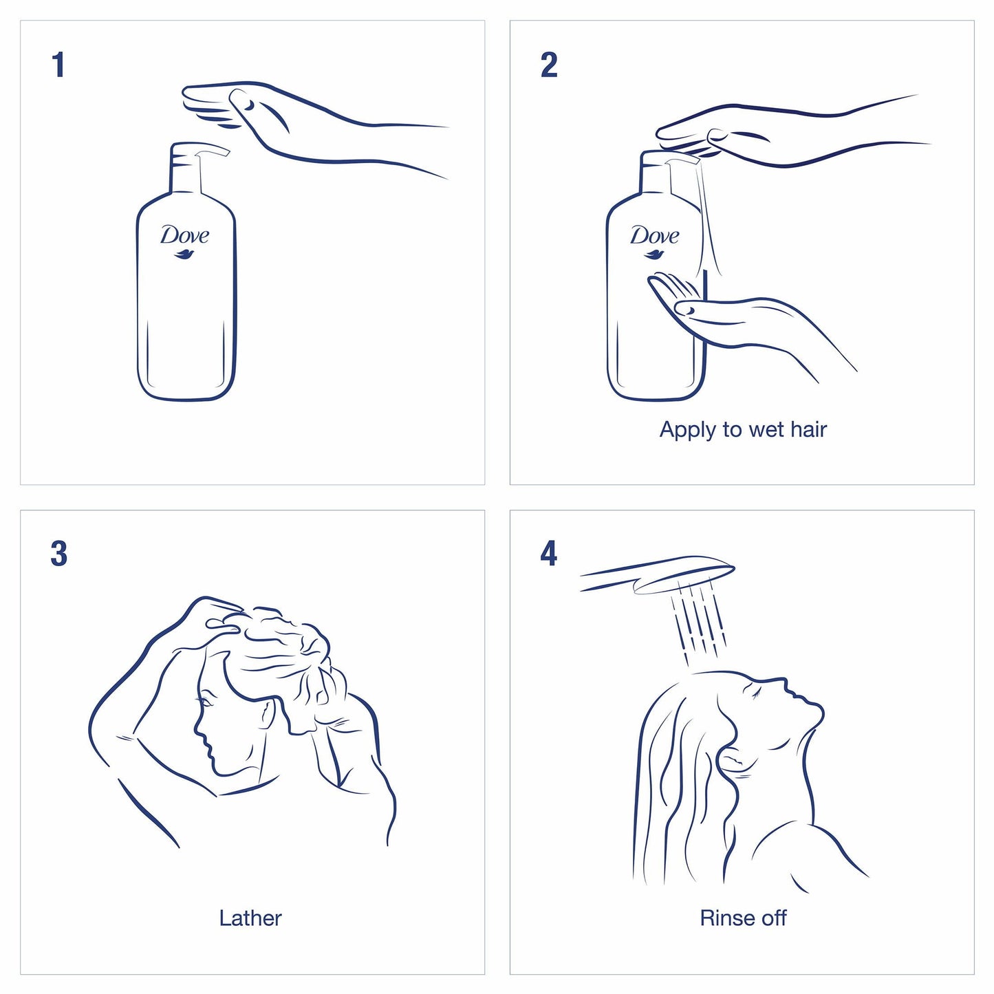 Dove Ultra Care Intensive Repair Daily Shampoo, 31 fl oz