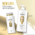 Pantene Pro-V Daily Moisture Renewal Shampoo, All Hair Types, 17.9 fl oz
