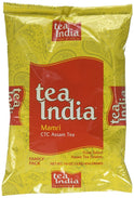 Tea India CTC Assam Loose Leaf Black Tea Strong, Full-Bodied Flavorful Blend Of Premium Black Tea Made with Natural Ingredients Traditional Indian Tea Caffeinated Iced Tea Breakfast Tea (32 Ounce)