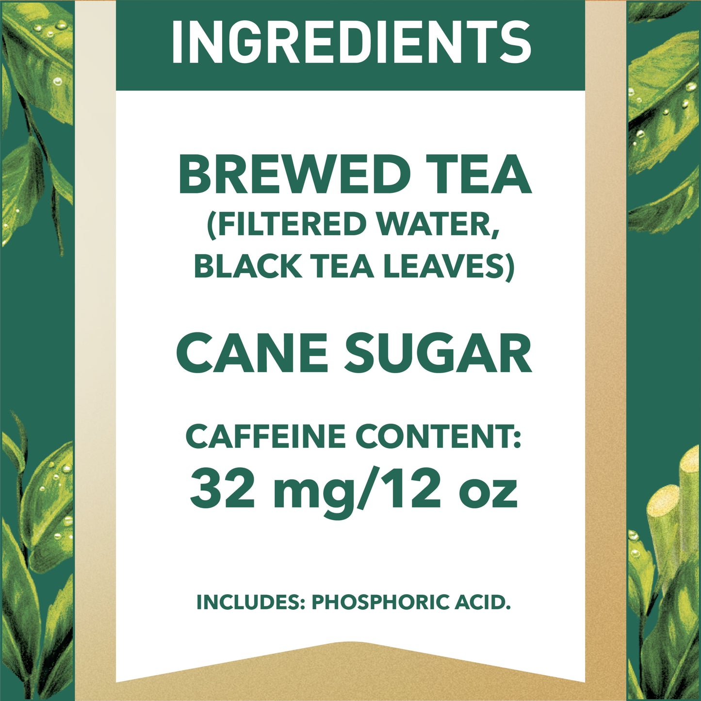 Gold Peak Sweetened Black Tea Bottle, 59 fl oz