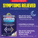 Mucinex Nightshift, Cold and Flu Medicine, Nighttime, 20 Caplets