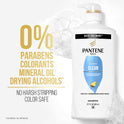 Pantene Pro-V Classic Clean Shampoo, All Hair Types, 27.7 fl oz