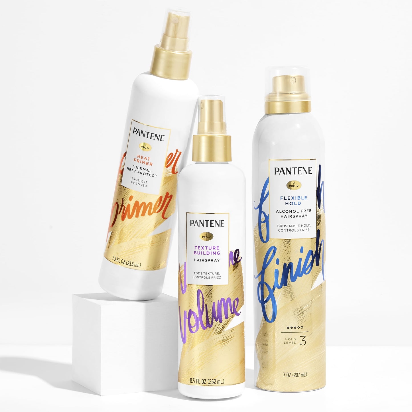 Pantene Pro-V Texturizing Volumizing Hair Spray, Non-Aerosol, 8.5 fl oz