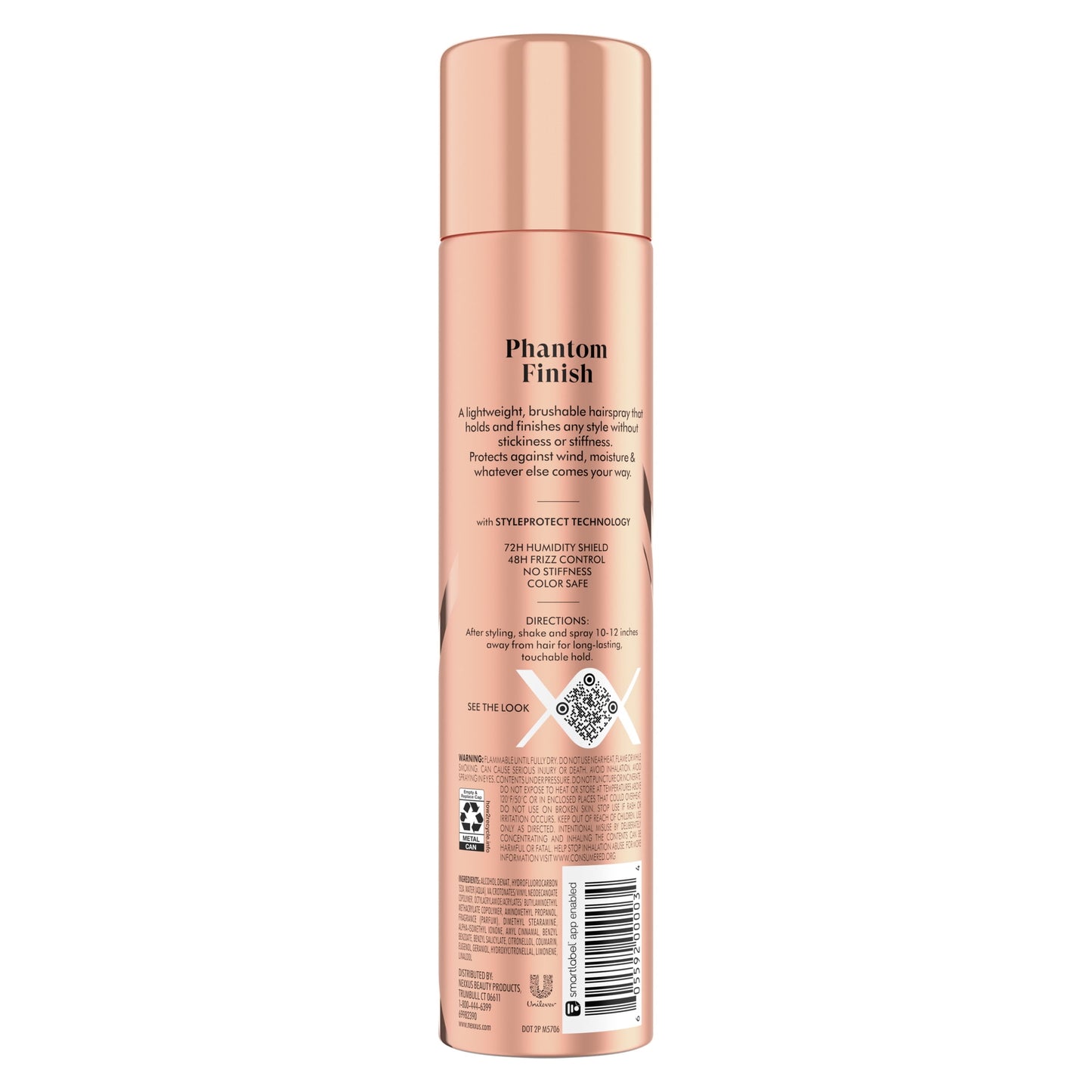Nexxus Comb Thru Finishing Mist Medium Hold hairspray, 10 oz