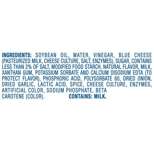 Kraft Chunky Blue Cheese Salad Dressing, 16 fl oz Bottle