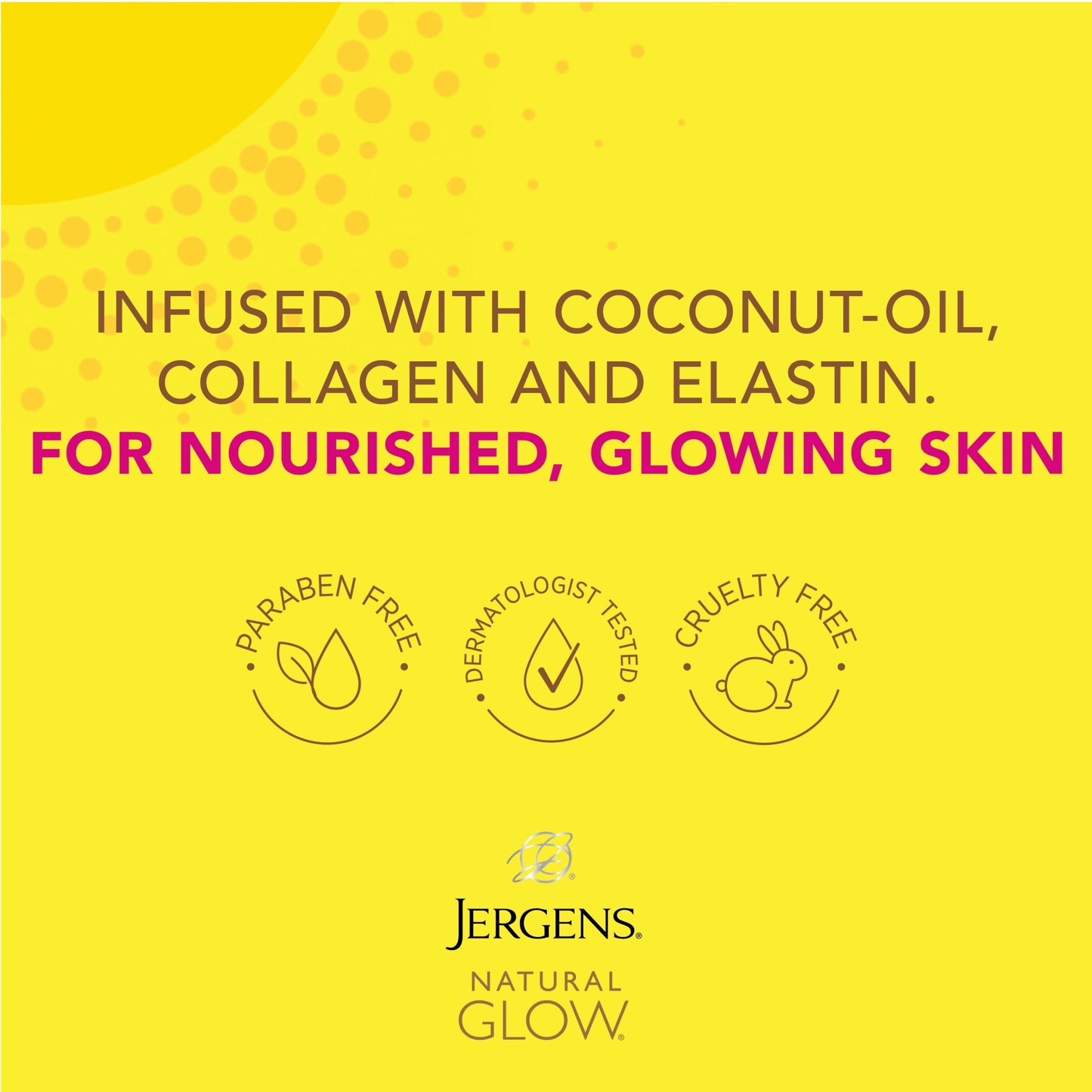 Jergens Natural Glow +FIRMING Sunless Tanning Daily Body Lotion, Fair to Medium Skin Tone, 7.5 fl oz