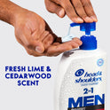 Head & Shoulders Men's 2 in 1 Dandruff Shampoo and Conditioner, Old Spice Swagger, 28.2 fl oz