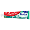 Colgate Max Fresh Toothpaste, Whitening Toothpaste with Mini Breath Strips, Clean Mint, 6.3 oz Tube